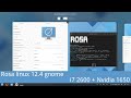 Поговорим о Rosa linux 12.4 gnome на примере i7 2600 + GTX 1650