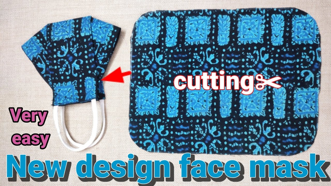 mask banane ka tarika /very easy fabric face mask/diy Mask making