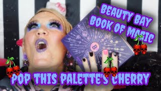 Pop this palettes cherry Beauty Bay Book of Magic palette Affordable makeup products Does it suck