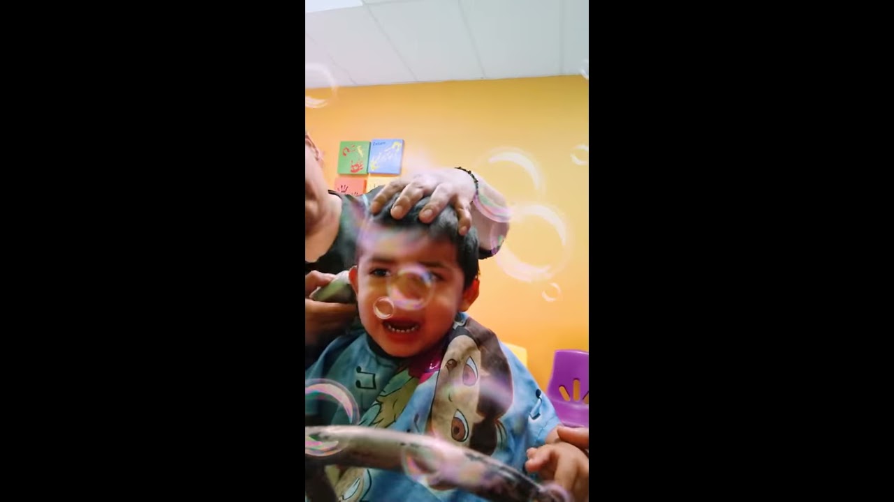 Santy haircut & crying YouTube