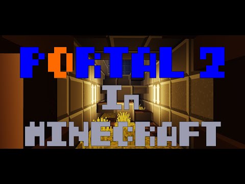 Portal 2 MCPE/BE Minecraft map Teaser trailer…