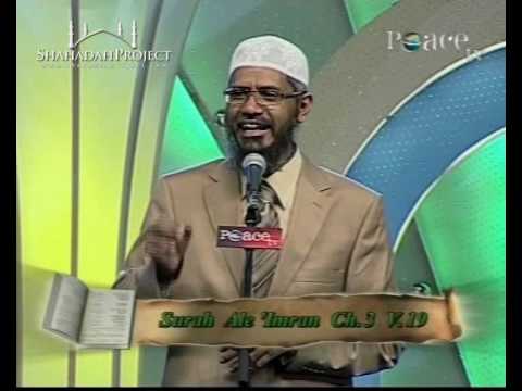 HQ: Concept of God in world's major religions 2008 - Dr. Zakir Naik [Peace TV] Part 9/19