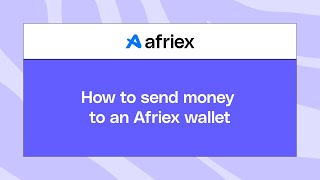 How to send money to an Afriex Wallet (User-to-User transfers)