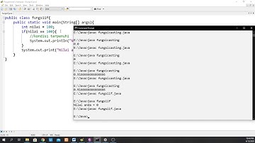 Pemrograman 1 Pertemuan 4