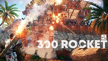 ONLINE RAIDING EVERYONE With 300+ ROCKET LAUNCHERS In Rust