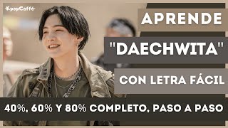 Aprende a cantar DAECHWITA - AGUST D [BTS] con LETRA FÁCIL/PRONUNCIACIÓN (SLOWMO TUTORIAL)