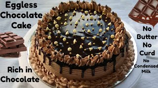 **********eggless rich chocolate cake********** [ ingredients ] for
eggless sponge cake: 7 inch cake mould 1 tsp coffee powder 1/4 cup
warm water 1...