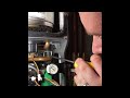 Repairing a leaking Worcester Bosch Combi Boiler flow turbine