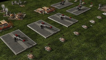 BOSS CHINA + Nuclear Wepons vs 7 USA Laser - Command & Conquer Generals Apocalyptic 2.2