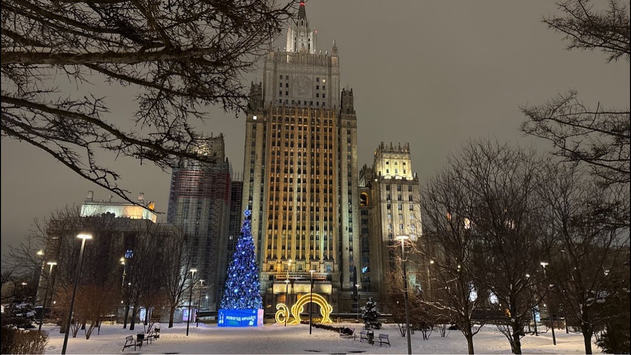 Ночная прогулка по Москве! 