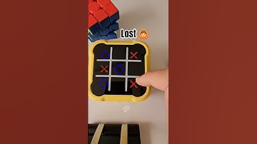 Very Difficult To Win Against AI ##tictactoe #game #puzzle #satisfying #shorts #gaming #mindgames