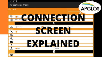 Land Survey App for Android - Part 9: Connection Screen Explained