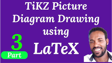 Part 3. LaTeX | Diagrams with TiKZ Picture | step by step Tutorial | Amharic