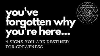 4 Powerful Signs You Are Destined For Greatness⎮Before You Were Born You Knew This...