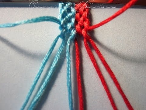Фенечка с горизонтальными полосками - 2 Фенечка с горизонтальными полосками - 2