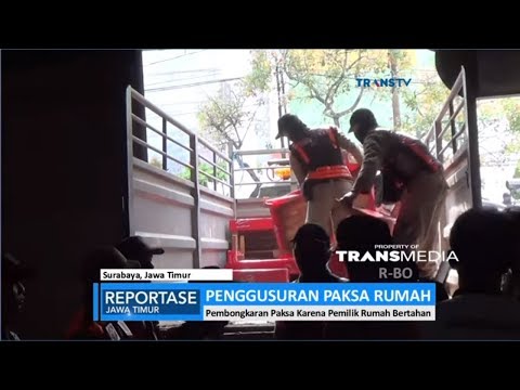 Pemkot Surabaya Gusur Paksa Pemukiman Warga