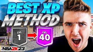 BEST REP METHOD in NBA 2K23 (INSANE XP GLITCH)