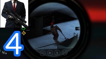 Hitman Sniper Gameplay Walkthrough Part 4 Death Valley (Android, iOS)