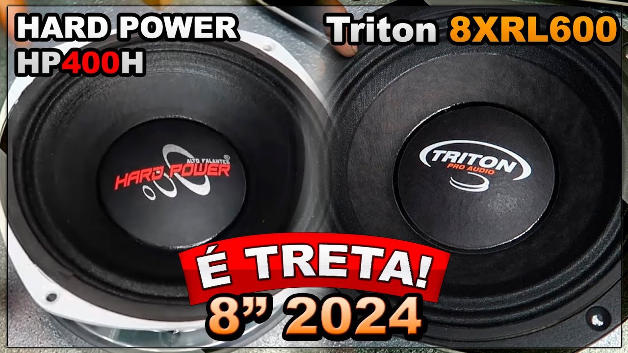 TRETA Medium Triton 8xrl600 vs Hard Power HP400H - YouTube