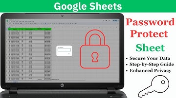 Protect Your Google Sheet With Password || How To Protect google Sheet With Password.