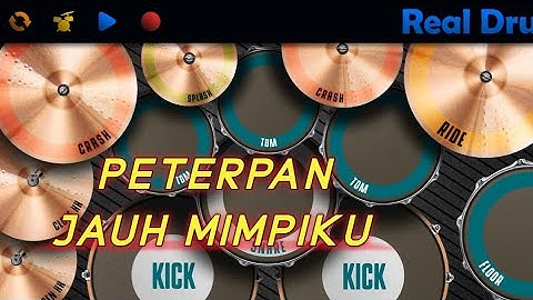 Peterpan ~ Jauh Mimpiku | Real Drum Cover