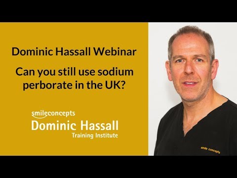 Can you still use sodium perborate in the UK?