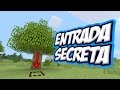 Tutorial Como Hacer Una Entrada Secreta En Un Árbol En Minecraft