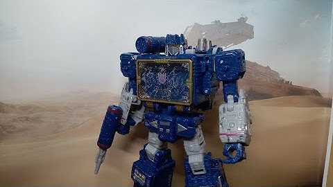 Transformers Soundwave War For Cybertron Siege Transform Stop Motion