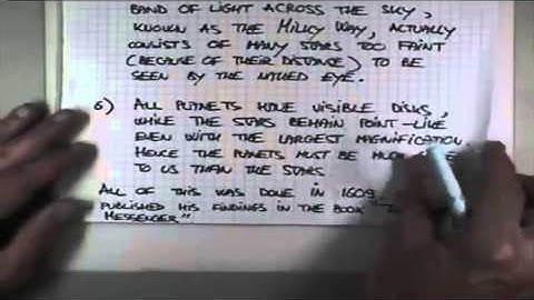 ASTR 1P01 CLIP 67: Galileo Summary