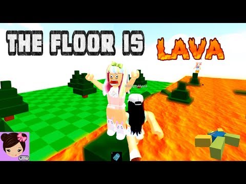 The Floor Is Lava Roblox Gameplay With Fans Titi Games Youtube - the floor is lava original game roblox