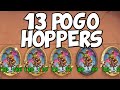 4 GOLDEN POGO HOPPERS In Hearthstone Battlegrounds!