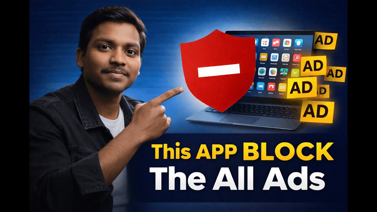 This app will be remove all the adds of youtube in pc/aap log is app se har add ko apne pc me hataye