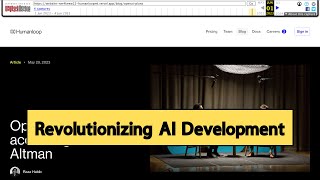 Insider Access: OpenAI's Secret Plans and Thoughts of Sam Altman