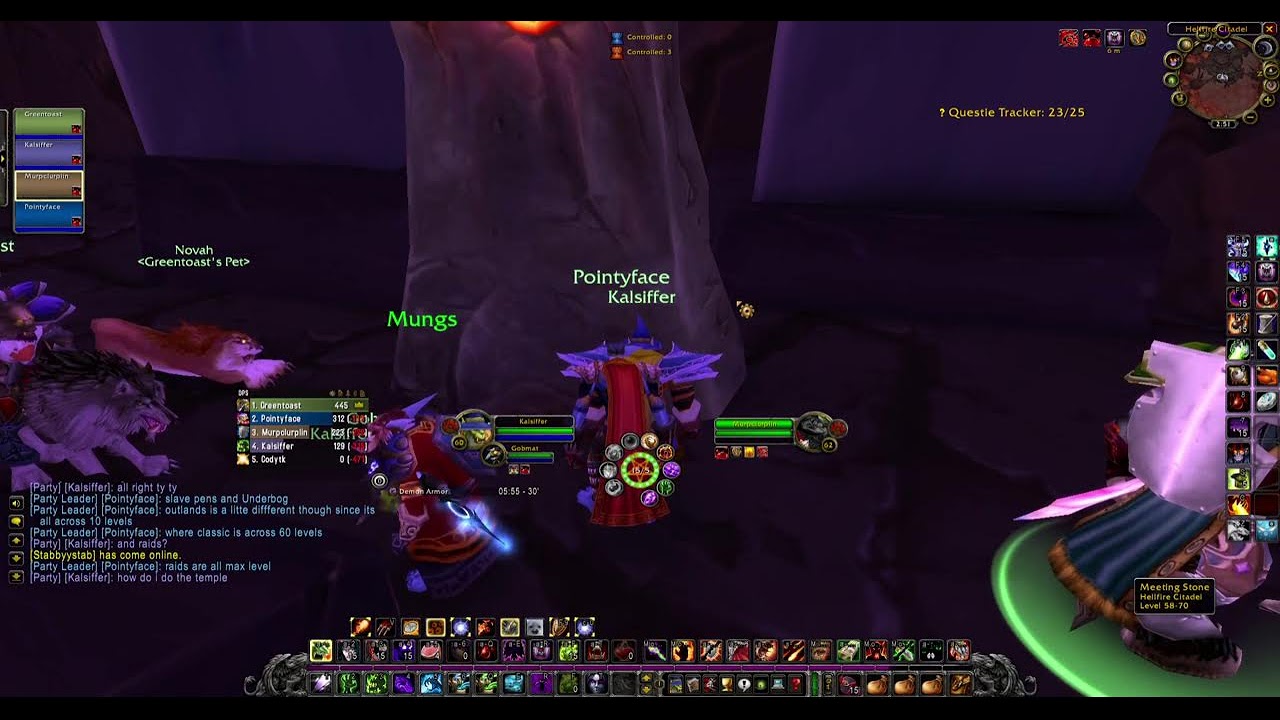 WOW TBC Dungeon Leveling Warlock Affliction 60-70