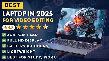 ✅ Best Laptop for Video Editing in India 2025 Edit 4K & 8K Like a PRO! 🚀🔥