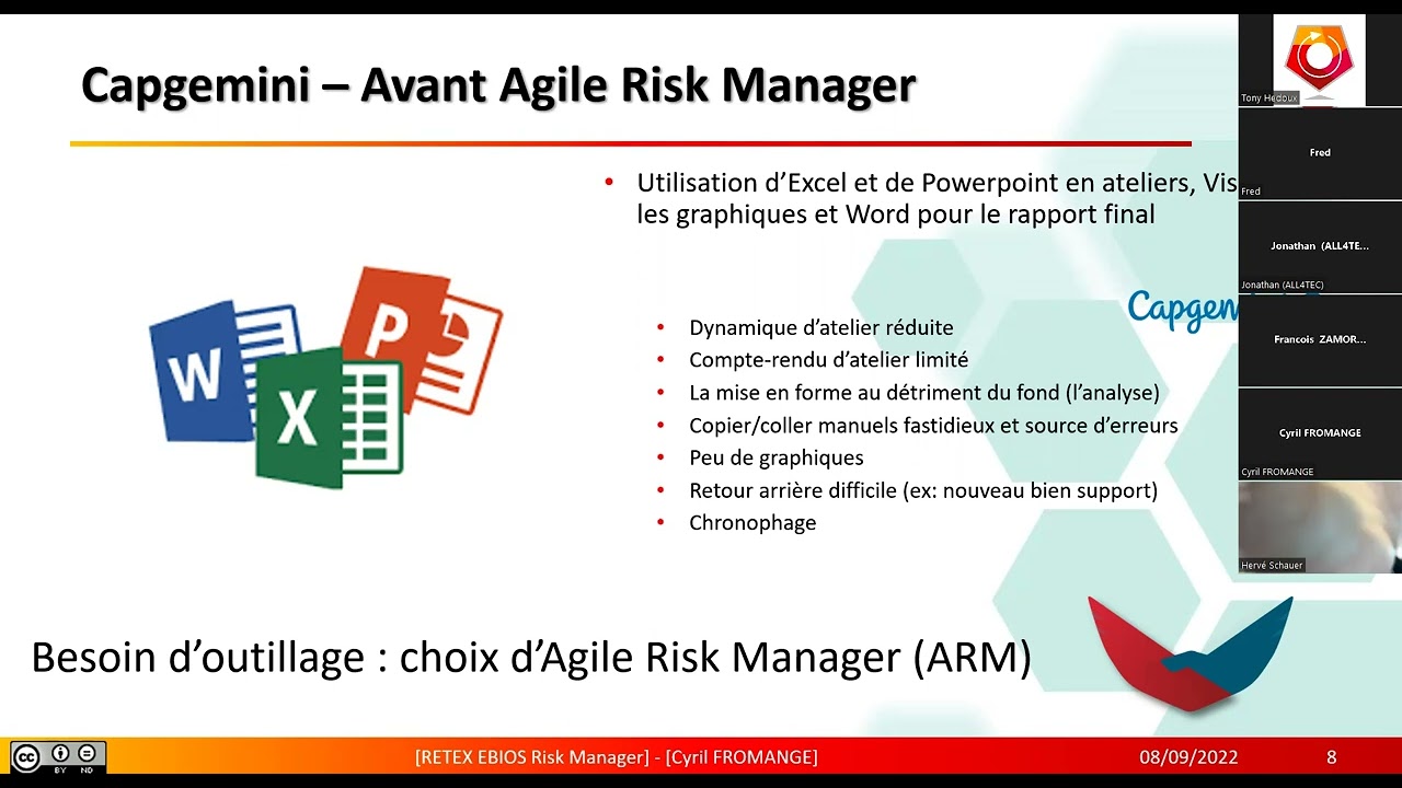 Outil labellisé   ALL4TEC - Retex sur la mise en œuvre outillée d'EBIOS RM