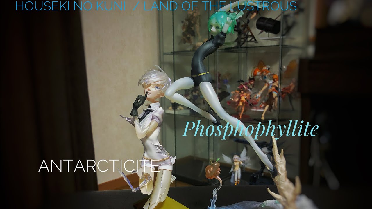 pic Phos Houseki No Kuni Figure anime figure unboxing houseki no kuni land of the lustrous antarcticite and phosphophyllite