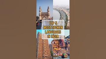 Top 5 Most Spoken Languages In India | Amazing World Facts