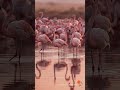 Serengeti Flamingos | Africa Nature #nature #relaxing #calm #africa #birds #flamingos