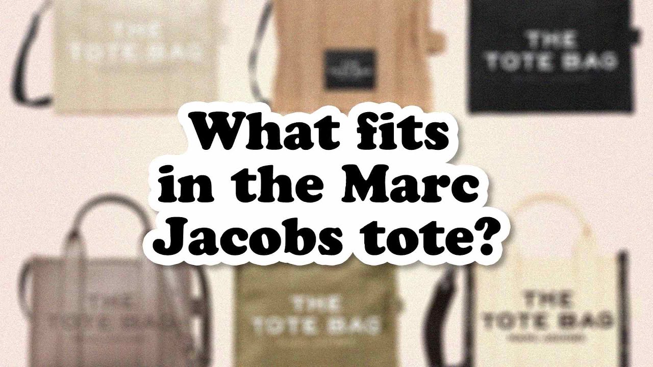 Marc Jacobs The Tote Bag Medium 33cm Blue denim without shoulder good used