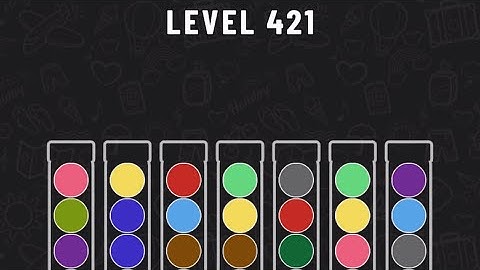 Ball Sort Puzzle Level 421 #ballsortpuzzle #ballsortpuzzlegameplay #puzzlegame #mobilegames
