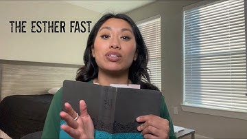 The Esther fast | 3 day water fast | The book of Esther | How and why to do the Esther fast