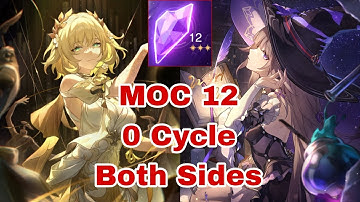 [ Honkai Star Rail ] Aglaea & The Herta Memory of Chaos 12 | MOC 12 | 0 Cycle Both Sides