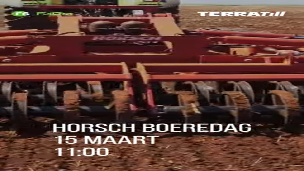 Horsch Boeredag, 15 Maart 2024, om 11:00 by Die Krip.