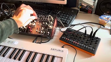 Behringer Cat & Roland T8 / Keystep Harder Rave