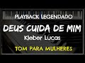 🎤 Deus Cuida de Mim (PLAYBACK LEGENDADO - TOM FEMININO) Kleber Lucas, by Niel Nascimento