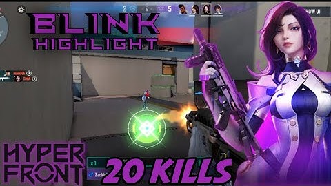 Heroes Blink Gameplay 60FPS | Hyper Front Lite Indonesia #1