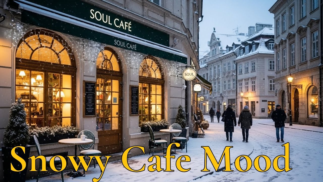 Snowy Cafe Mood ❄️ Cozy Indie Pop & Lo-Fi Soul Music for Winter Nights