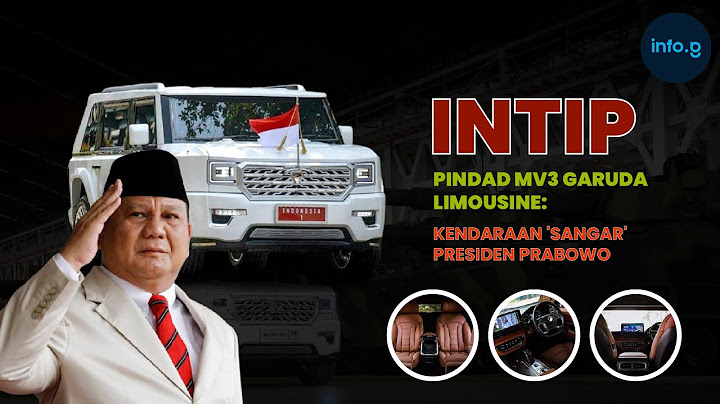 Intip Pindad MV3 Garuda Limousine : Kendaraan 'Sangar' Presiden Prabowo