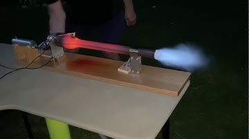 Dyna-Jet Model Pulse Jet Engine Night Run 1946 vintage